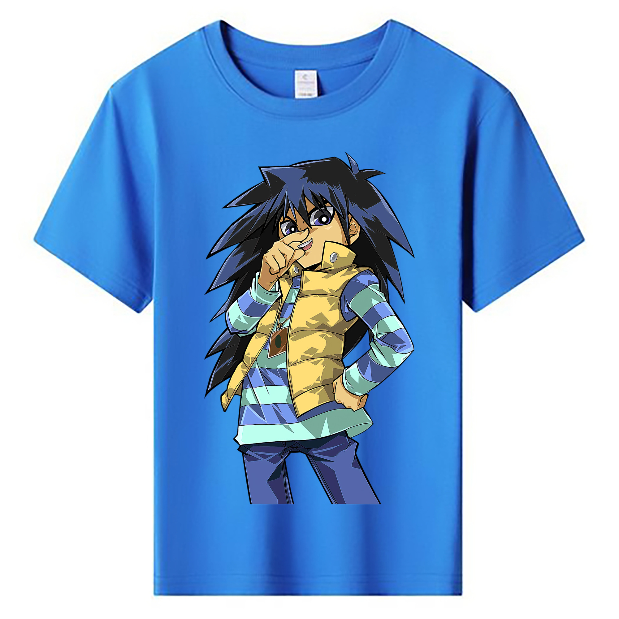 （画像用） 遊☆戯☆王 Yu-Gi-Oh! 綿100％キッズTシャツ（フロントプリント）